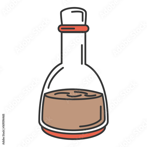 oil bottle spa product vector illustration design