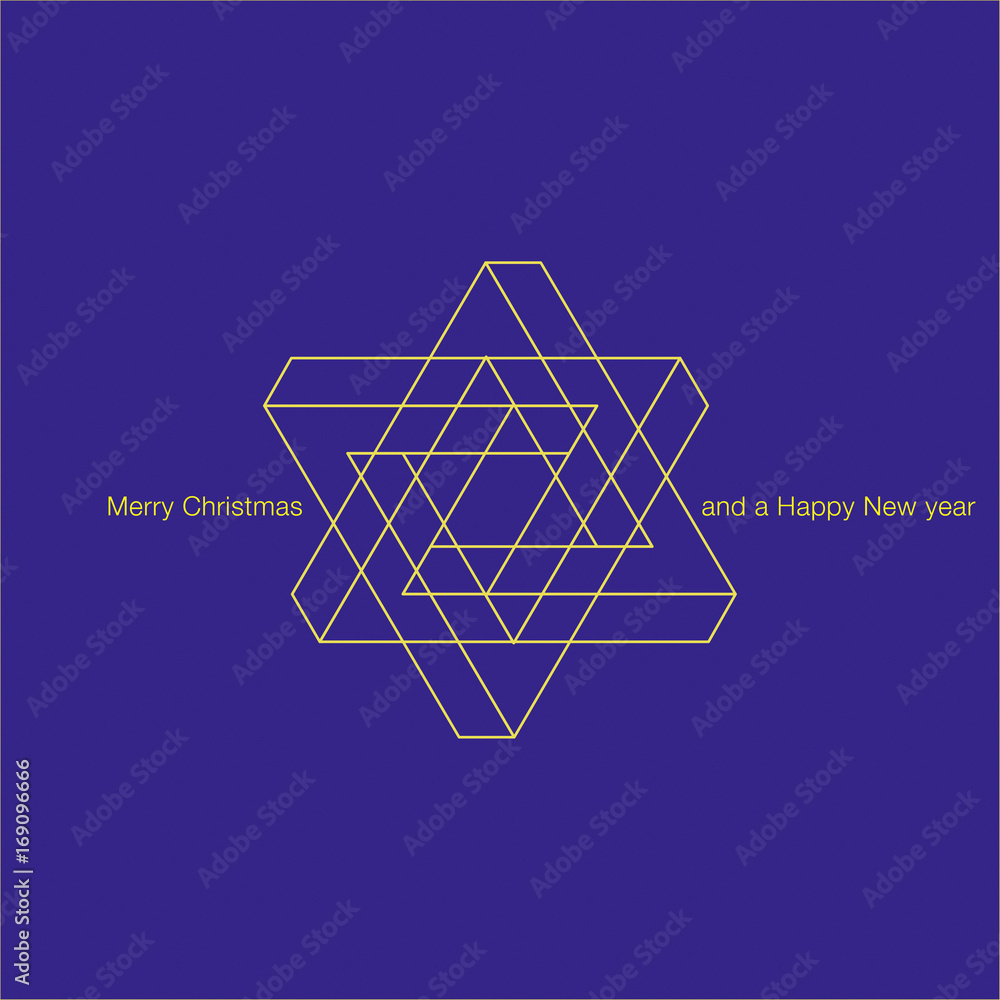 Happy new year 2018 vector background with snowflakes. Cover of card for 2018 with wishes: Merry Christmas and a Happy New year! Happy new year 2018 vector background with snowflakes. Cover of card for 2018 with wishes: Merry Christmas and a Happy New year!