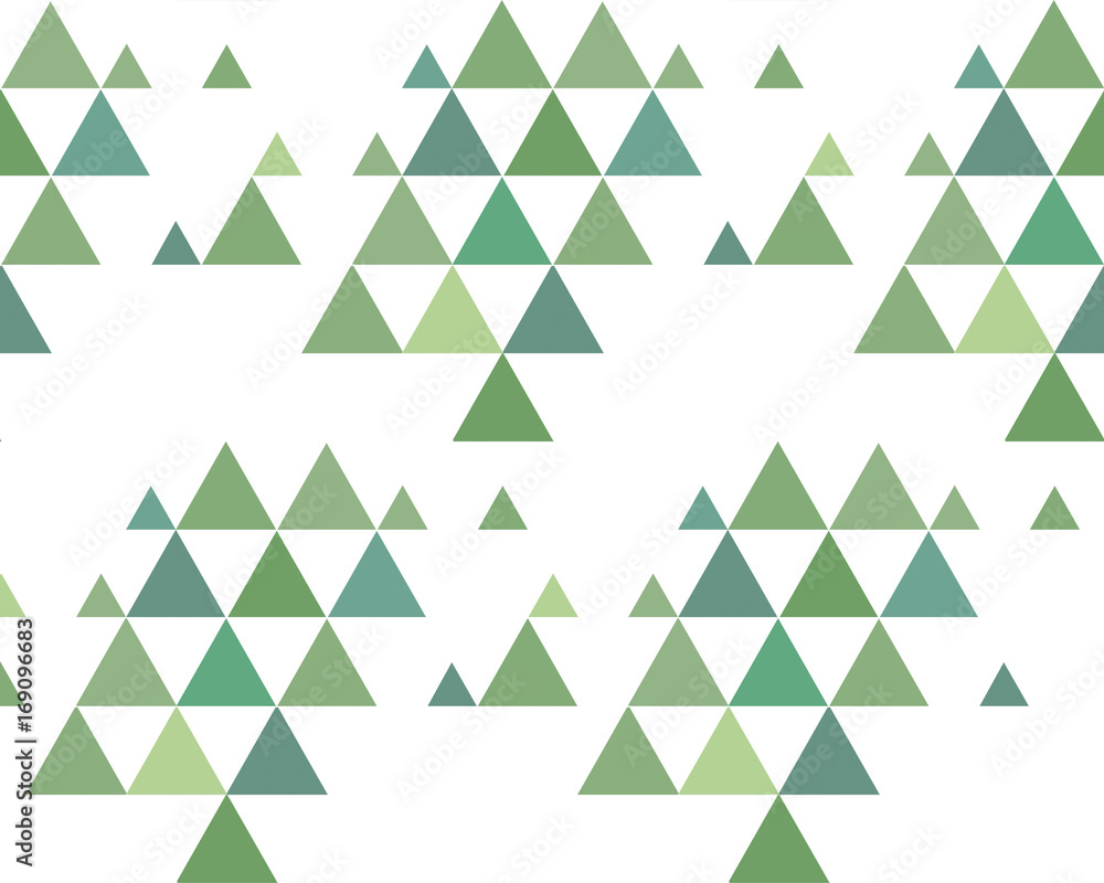 Pine forest simple seamless pattern background. Vector illustration of coloured christmas trees. Pine forest simple seamless pattern background. Vector illustration of coloured christmas trees.