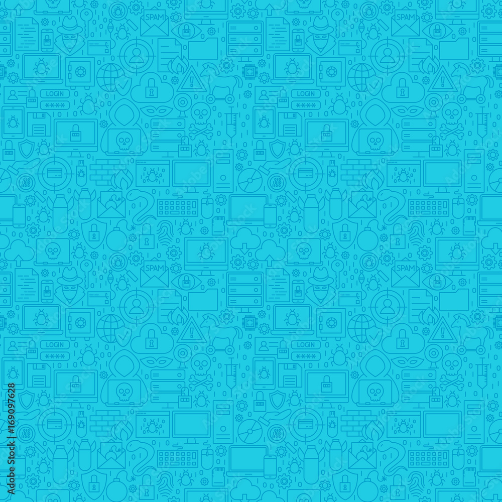 Blue Line Cyber Crime Pattern Blue Line Cyber Crime Pattern