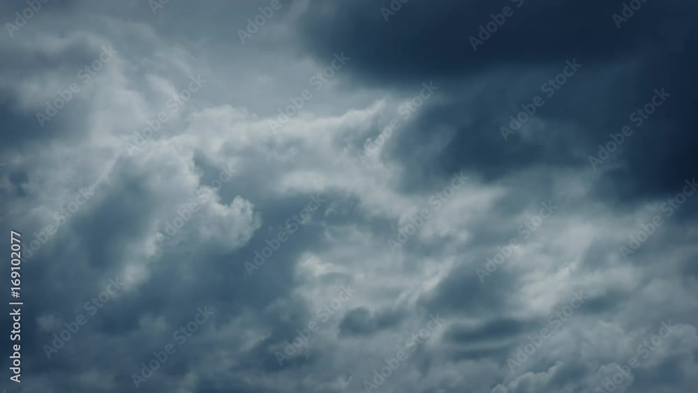 Dark Storm Clouds Moving Over Sky Dark Storm Clouds Moving Over Sky