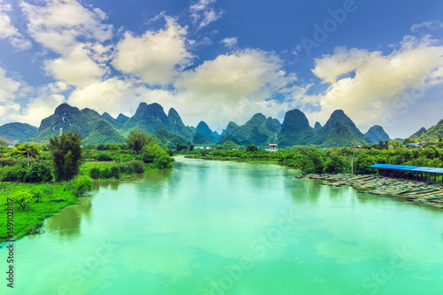 Guilin Yangshuo beautiful natural scenery