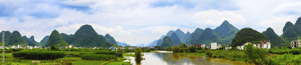 Obraz premium Guilin Lijiang beautiful natural scenery