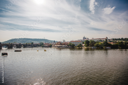 prague town czech republic bridge © LElik83