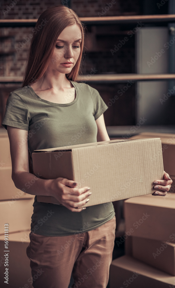 Beautiful girl moving Beautiful girl moving