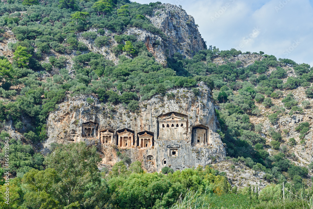 Dalyan Tombs, Turkey