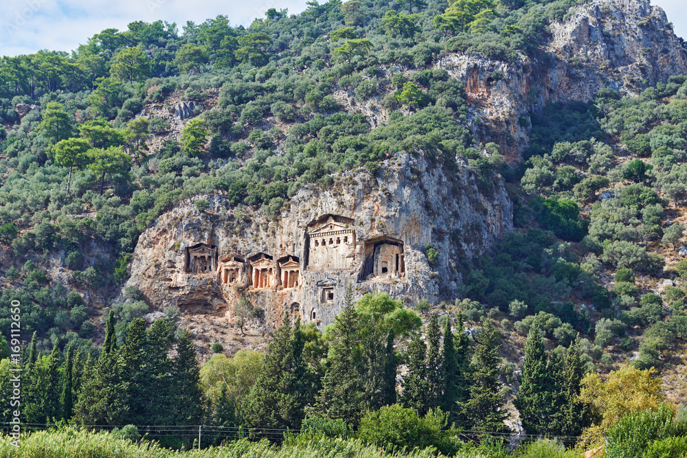 Dalyan Tombs, Turkey