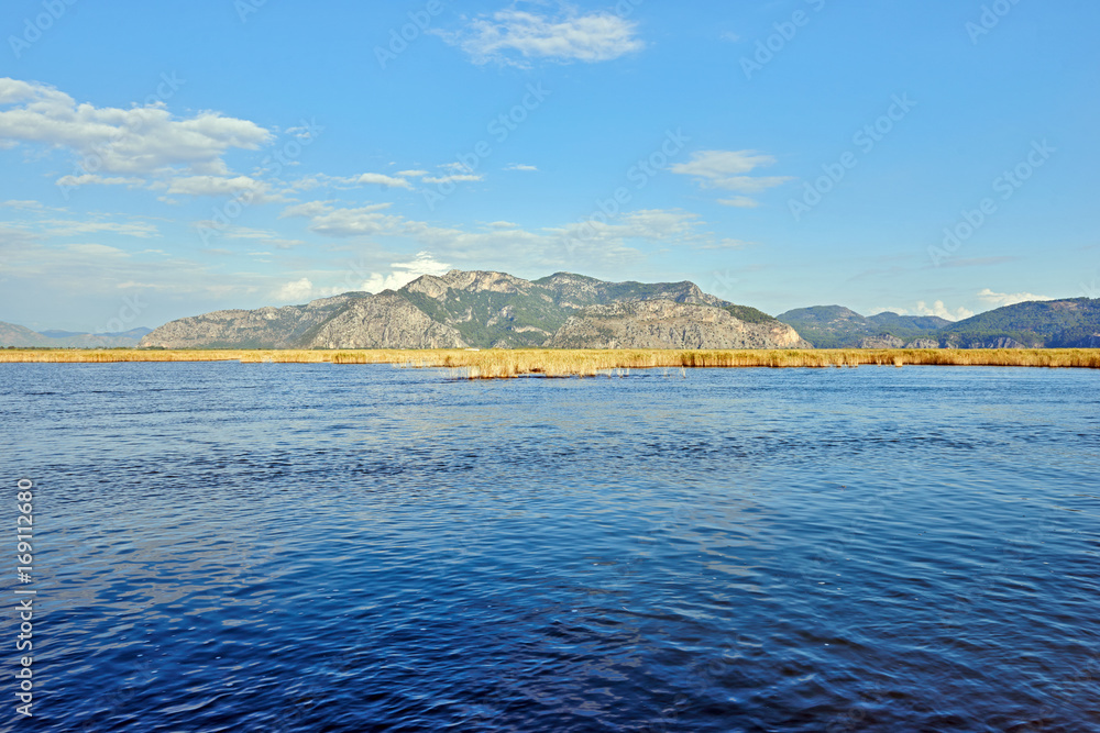 Boat Trip to Dalyan Tombs, Turkey