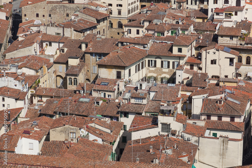 Toskana-Panorama, Florenz von oben