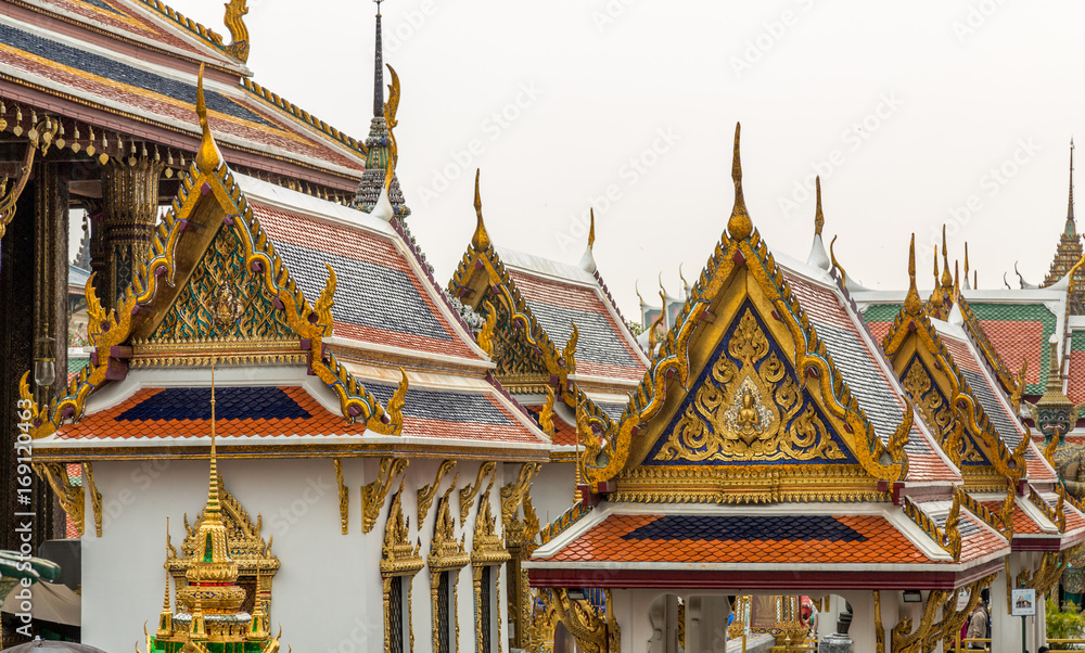 Wat Phra Kaew Temple, Bangkok, Thailand