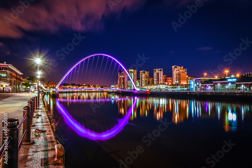 Gateshead millennium bridge photo