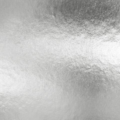 Silver foil shiny metallic texture background wrapping paper for wallpaper decoration element