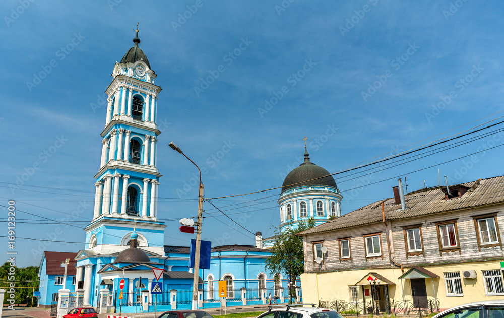 Obraz premium The Epiphany Cathedral in Noginsk - Moscow region, Russia