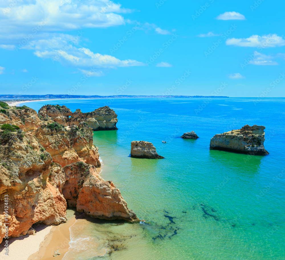 Algarve beach Dos Tres Irmaos (Portugal).
