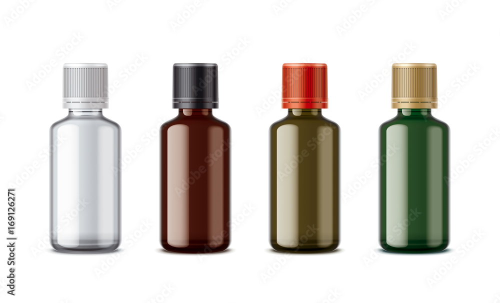 Medicine bottles mockup. Medium size. Medicine bottles mockup. Medium size.
