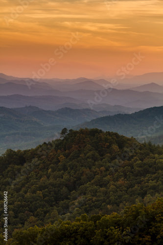 Fall in Great Smoky Mountains National Park photo