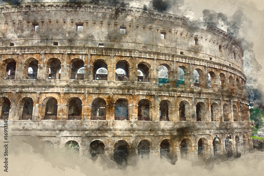 Rome sightseeing - the amazing Colosseum
