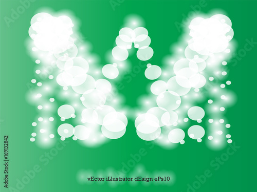 Abstract background. Circle light bokeh for template texture. Background for electronic card, white lighten circle shape, event, holiday, new year, christmas.