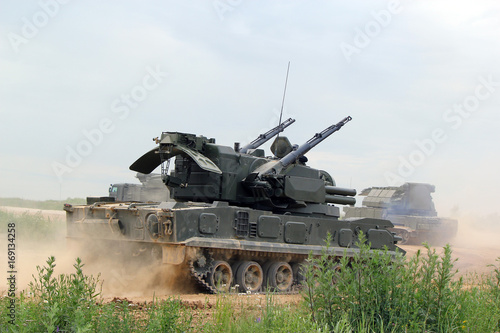 Russian Military tank - Shilka photo