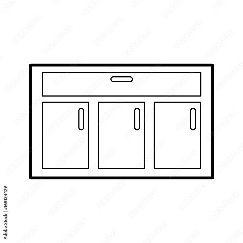 wooden drawer isolated icon vector illustration design wooden drawer isolated icon vector illustration design
