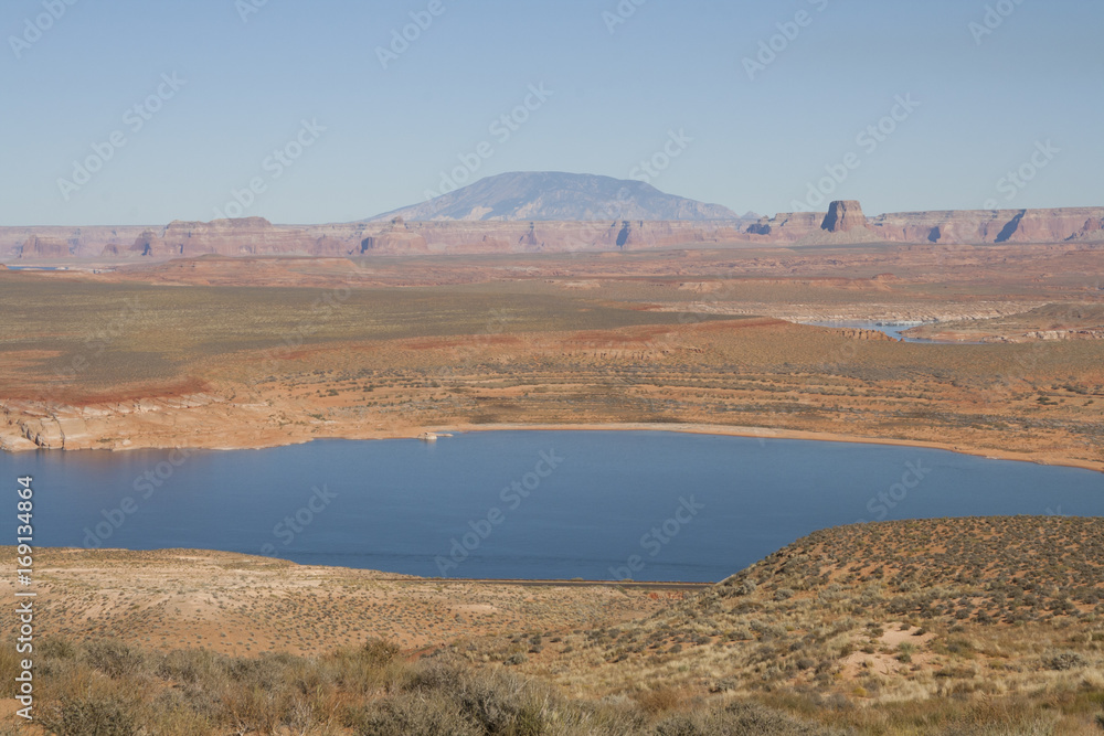 Red desert of Page, Arizona, USA.