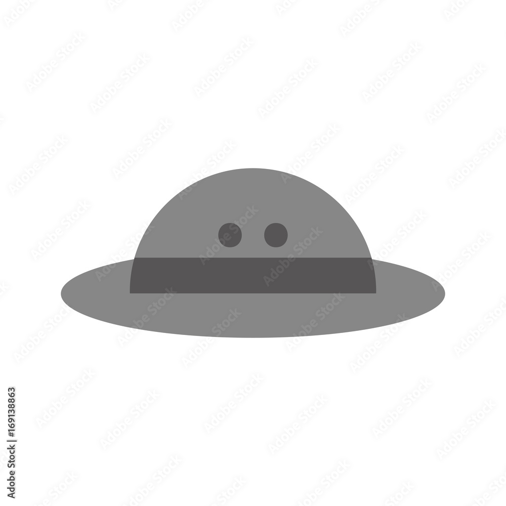 hat safari isolated icon vector illustration design hat safari isolated icon vector illustration design