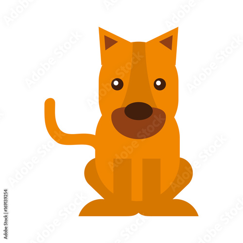 Wild lioness isolated icon vector illustration design