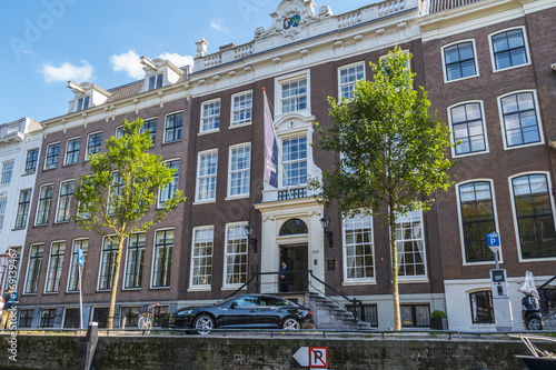 Canvas Print Exclusive Waldorf Astoria Hotel in Amsterdam