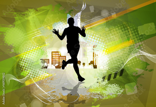 Marathon runner