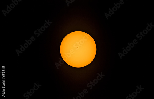 The Sun Seconds Before The Eclipse