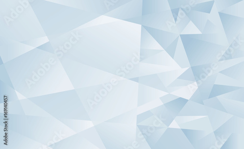 Abstract Gray Blue polygonal background. Vector