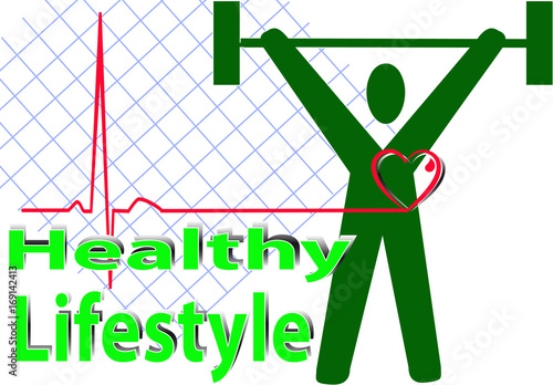 picture promoting a healthy lifestyle