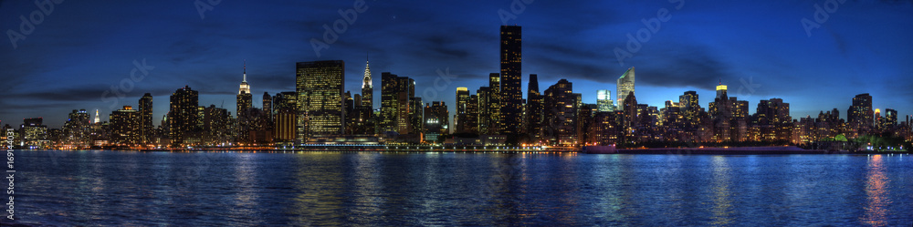 New York Skyline at night