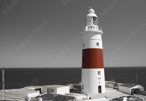 Trinity House Lighthouse in Gibraltar (Point Europa)