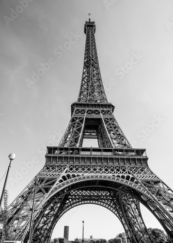 The world famous Eiffel Tower in Paris