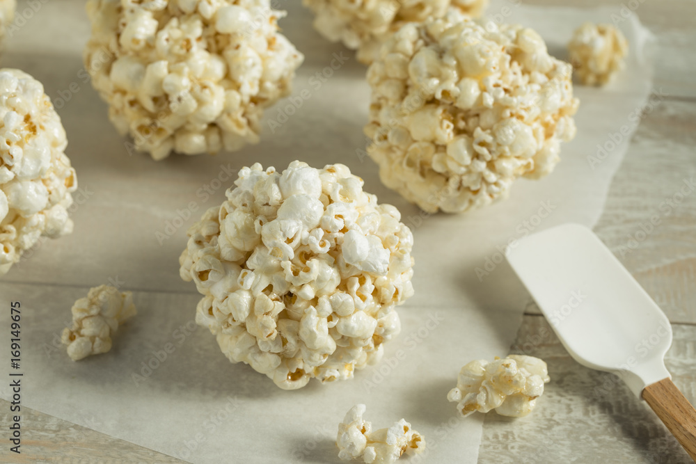 Sweet Homemade Popcorn Balls Sweet Homemade Popcorn Balls