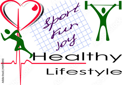 picture promoting a healthy lifestyle