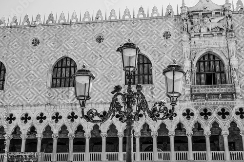 Famous Doge s Palace in Venice - Palazzo Ducale at St Marks Square photo