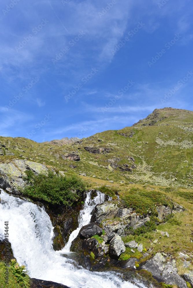 Krummgampenbach im Kaunertal - Ötztaler Alpen Krummgampenbach im Kaunertal - Ötztaler Alpen