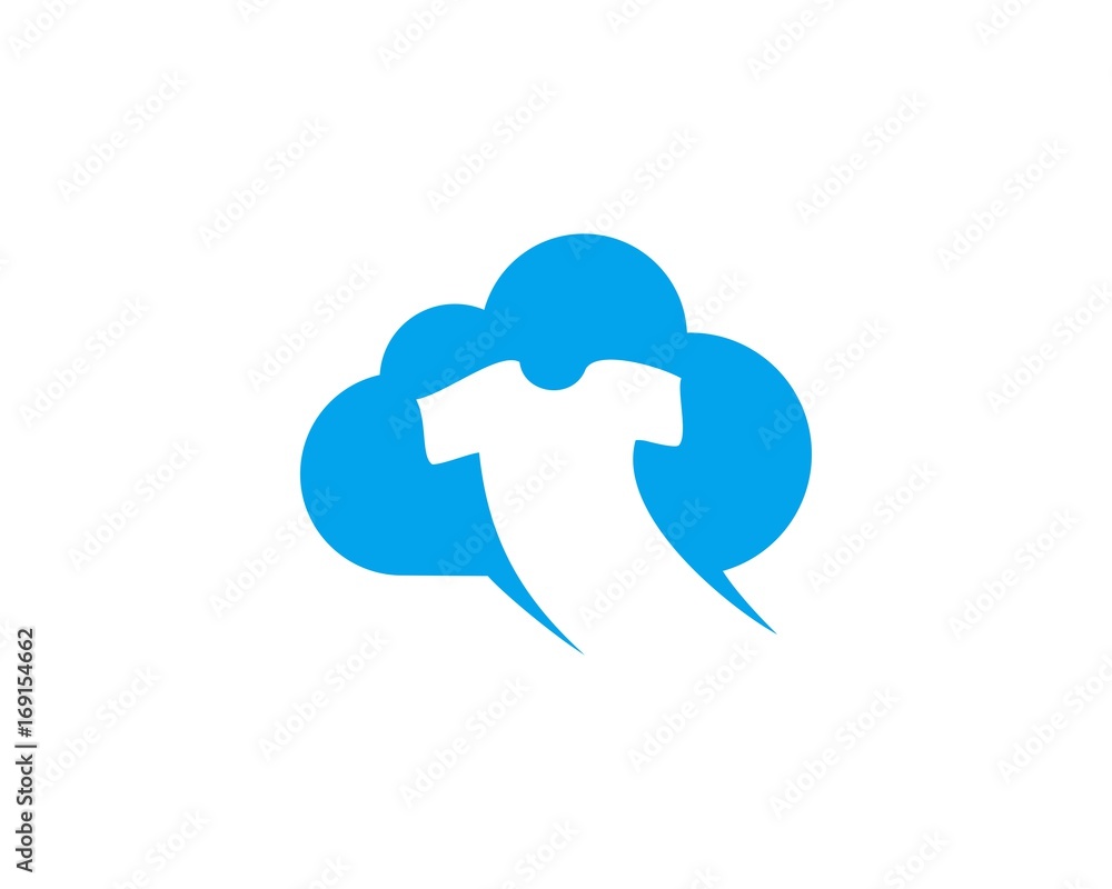 Obraz premium Fashion Cloud Logo