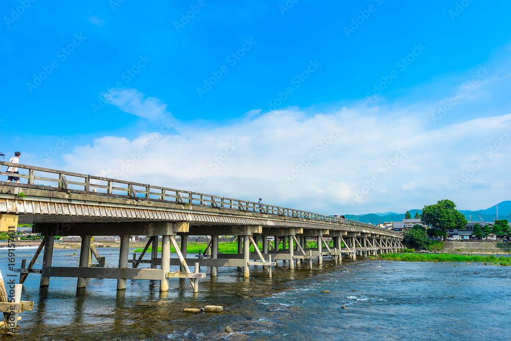 京都 嵐山 渡月橋