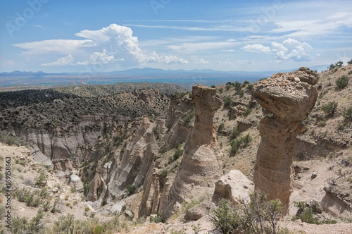 Looking South from Tent Rocks