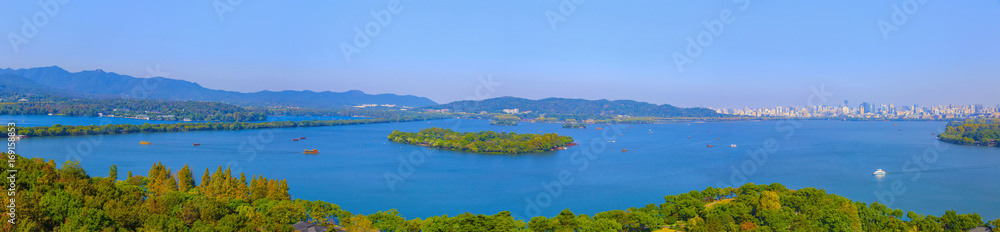 Hangzhou West Lake beautiful landscape