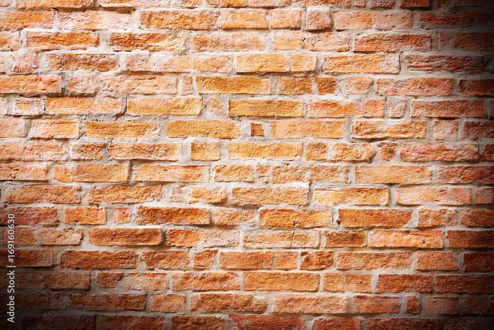Naklejka premium grungy brick wall