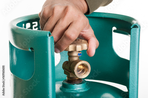 Obraz na płótnie LPG cylinder's valve