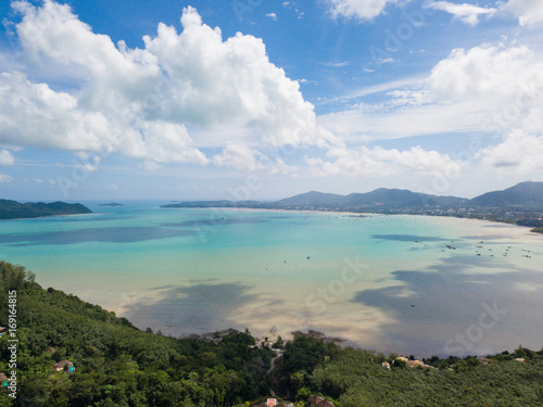 Aerial view of Khao-Khad Bay in Phuket