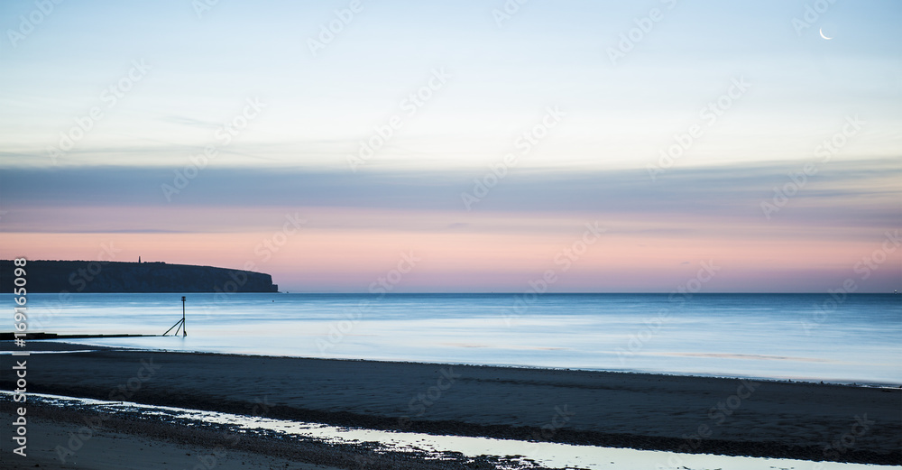 Shanklin Beach at Dawn