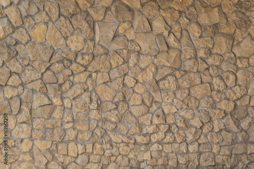 Background gray of stone wall texture photo