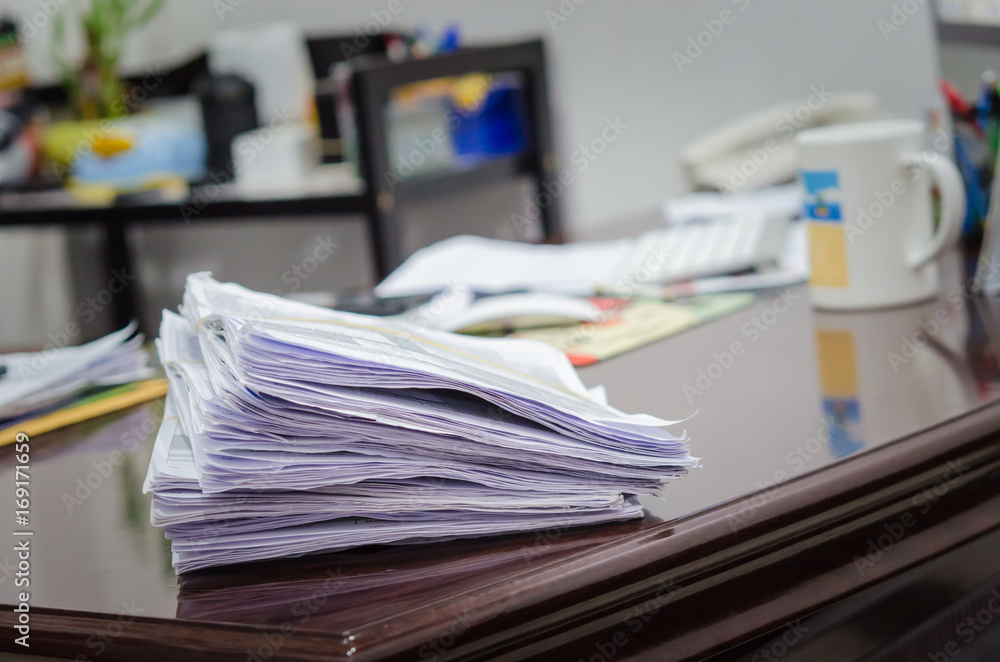 Pile of documents Pile of documents