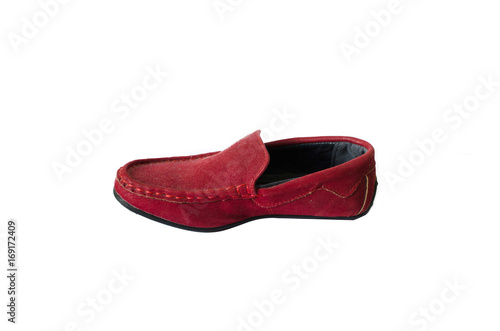 Red children shoes